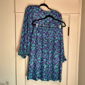 Evanna Vintage 80’s Printed 2-Piece Skirt Set